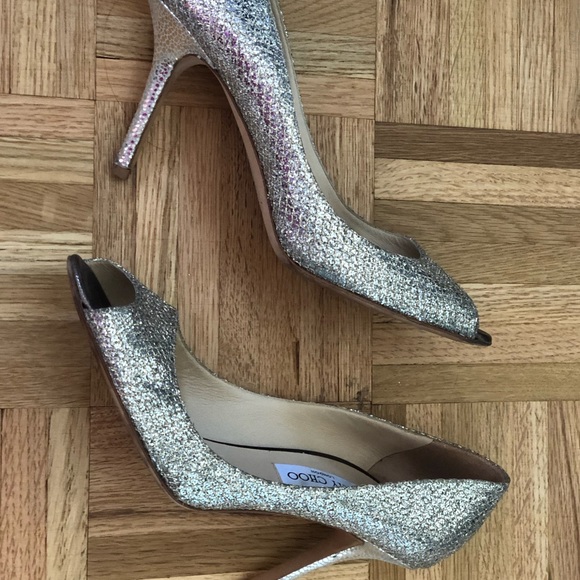 Jimmy Choo peep toe pump - Picture 3 of 5
